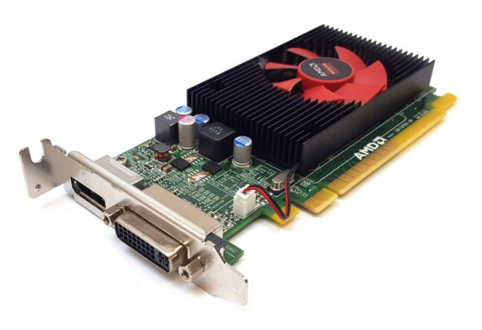 Placa Video AMD Radeon R5 430 2GB DDR5 64Bit Display Port DVI 0F8PX Low Profile