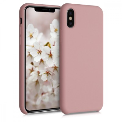 Husa pentru Apple iPhone X / iPhone XS, Silicon, Violet, 42495.193 foto