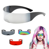 Set 4 ochelari de soare , petrecere, Unisex, Plastic, Violet