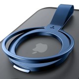 Inel magnetic 360&Atilde;&sbquo;&Acirc;&deg;, suport telefon Torras Ostand, albastru
