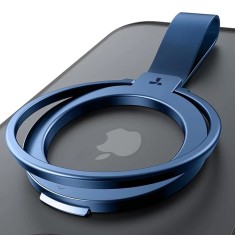 Inel magnetic 360??A?, suport telefon Torras Ostand, albastru foto