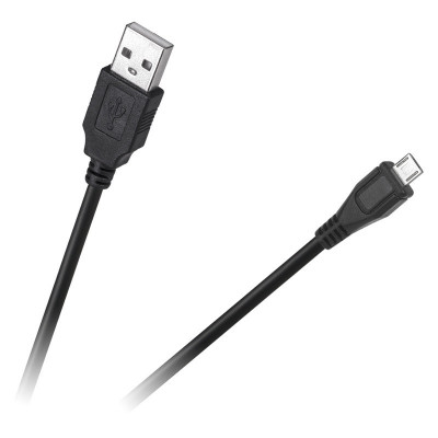 Cablu USB A tata - micro USB tata 0.2m ECO-LINE Cabletech foto