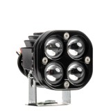 Proiector LED AWL63 AMiO 20W 4000lm 6500K, spot, 9-36V, 12V 24V, 77x77x65 mm, IP67, E9 ECER10 pentru off-road, constructii si agricultura