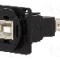 Conector {{Tip conector}}, colier (2 orificii), orificiu pentru &amp;#351;urub conic, pt. montare pe panou, CLIFF - CP30207NMB