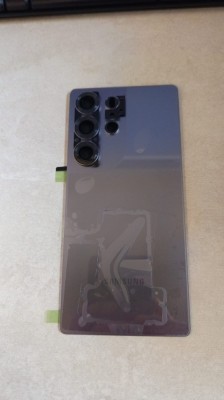Capac Original Samsung Galaxy S25 Ultra cu Geam Camera (NOU) ALBASTRU foto