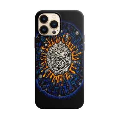 Husa compatibila cu Apple iPhone 12 Pro Max model Physcadelic ball, Silicon, TPU, Viceversa foto