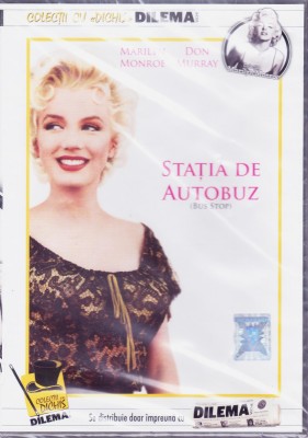 DVD Film: Statia de autobuz ( cu Marilyn Monroe; subtitrare romana; SIGILAT ) foto