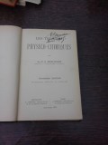 Les theories physico-chimiques - A. Reychler (carte in limba franceza)