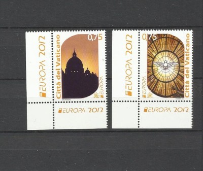 VATICAN 2012 EUROPA CEPT VISIT foto