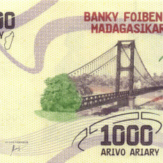 Bancnota Madagascar 1.000 Ariary 2017 - P100 UNC