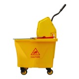 Carucior Curatenie Limpio B-46, 35L+15L, cu Storcator Profesional