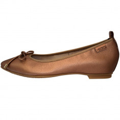 Pantofi dama, din piele naturala, Pikolinos, W5L-2529CL-17-21, bronz foto