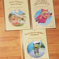 Set 3 carti Muppets Povesti din colectia de aur Disney