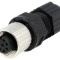 Conector M12 mamă pe cablu IP68