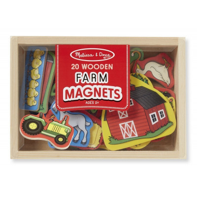 Ferma cu magneti Melissa and Doug, 20 de piese foto