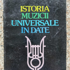 Istoria Muzicii Universale In Date - Iosif Sava Petru Rusu ,554402