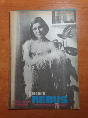revista flacara rebus 1 decembrie 1982 foto