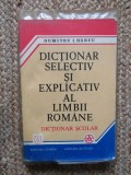 Dictionar explicativ al limbii romane - Dumitru I. Hancu, Editura Gemina, 1995, 446 pagini