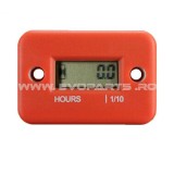 Hour meter Moto Atv Barca ceas Indicator ore functionare - PORTOCALIU