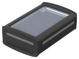 Carcasă desktop BOPLA BoVersa policarbonat 80x125x42mm IP68 neagră transparentă