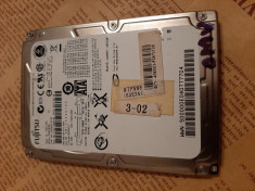 Hard disk 2.5 laptop 80Gb SATA I Fujitsu 5400 rot foto