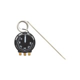 Termostat Reglabil 50-300&deg;C Sonda Inox 60cm, 16A, 250V, Cuptor Paine, Patiserie, Pizza