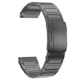 Curea Titan compatibila cu Samsung Galaxy Watch 46mm, Telescoape QR, 22mm, Titan Shadow