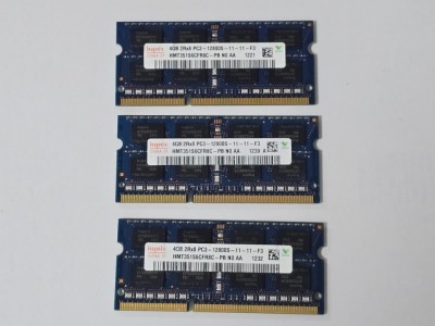 Memorie RAM laptop Hynix 4GB DDR3 1600MHz CL11 - HMT351S6CFR8C-PB foto