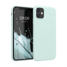 Husa pentru Apple iPhone 11, Silicon, Verde, 49787.200, kwmobile foto