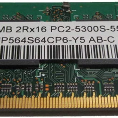 Memorie laptop Hynix 512MB DDR2 667MHZ HYMP564S64CP6-Y5