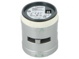 Semnalizator acustic argintiu 24V IP54 &Oslash;60mm