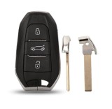 Carcasa cheie Peugeot 308, 508, Smartkey, Lamela HU83 AutoProtect KeyCars, Oem