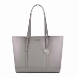 Geantă Damă Michael Kors 35T0STVL9L-PEARL-GREY Gri 42 x 30 x 15 cm, Negru, One size