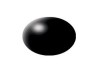 Negru mat matasos RAL 9005, vopsea acrilica 18 ml