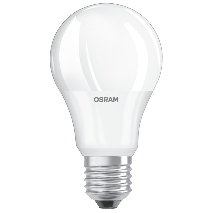 Bec LED Osram clasic mat A60 E27 8.8W 806lm lumina calda 2700 K, cu senzor lumina