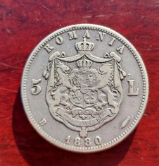 5 LEI 1880 KULRICH PE CERC / NR 1 foto