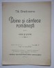 Partitura Doine si Cantece Romanesti, Caietul 3, Tiberiu Brediceanu, Antebelica, Sibiu-Leipzig