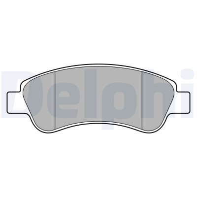 DELPHI LP3660 set placute frana,frana disc foto
