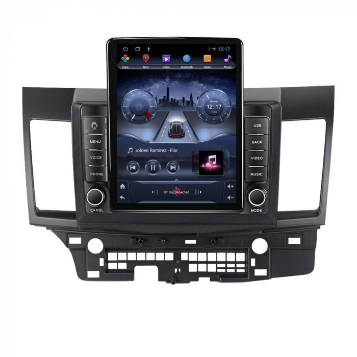 Navigatie dedicata cu Android Mitsubishi Lancer dupa 2007, 2GB RAM, Radio GPS