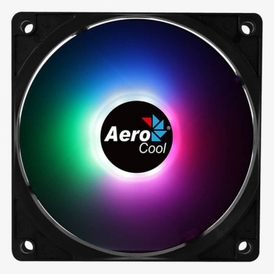 Ventilator Aerocool Frost12 120x120x25mm iluminare RGB PWM 500-1500RPM 4pin FROST12-FRGB-PWM foto