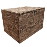 Cufar lemn, Lada zestre vintage, handmade 80x60x54cm