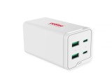 Incarcator priza 2 x USB type C + 2 x USB-A QC 3.0 120W, Roline 19.11.1056