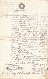A3096N Contract de &icirc;mprumut bani urmat de contract de v&acirc;nzare a păm&acirc;ntului zălogit ca urmare a neplății, 1852, Baia Mare, Maramureș, limba maghiară