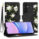 Husa flipcraft pentru samsung galaxy a15 4g / a15 5g - protectie 360, design floral, flowers of the dawn