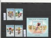 ROMANIA 1986 LP 1166 LP 1167 CICLISM SERIE+COLITA MNH NESTAMPILATE, Nestampilat