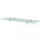Gossi rafturi suspendate, 2 buc., 90 x 20 cm, sticla, 8 mm