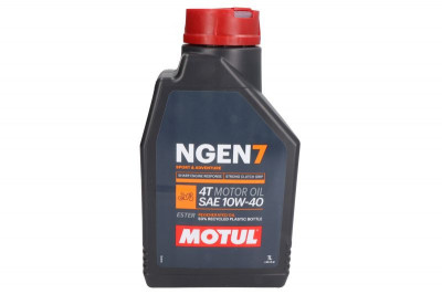 4T engine oil MOTUL NGEN 7 10W40 1l. API SN JASO MA-2 synthetic foto