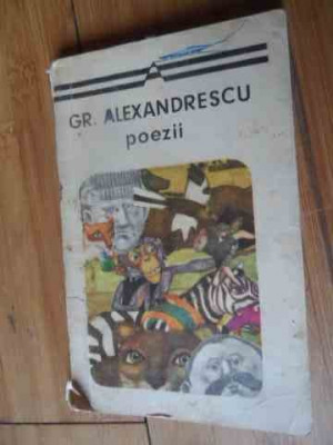 Poezii - Gr. Alexandrescu ,539040 foto