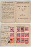 Romania, Carnet de abonat radio, Oravita, 1959