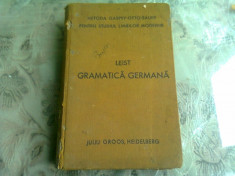 LUDOVIC LEIST - GRAMATICA GERMANA, TEORETICA SI PRACTICA foto